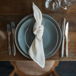 Clotted Cream Linen Napkins