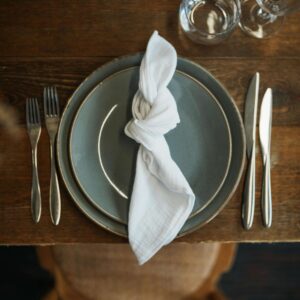 Bright White Linen Napkins